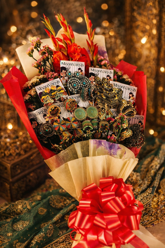 Dreamy Jhumka Bouquet