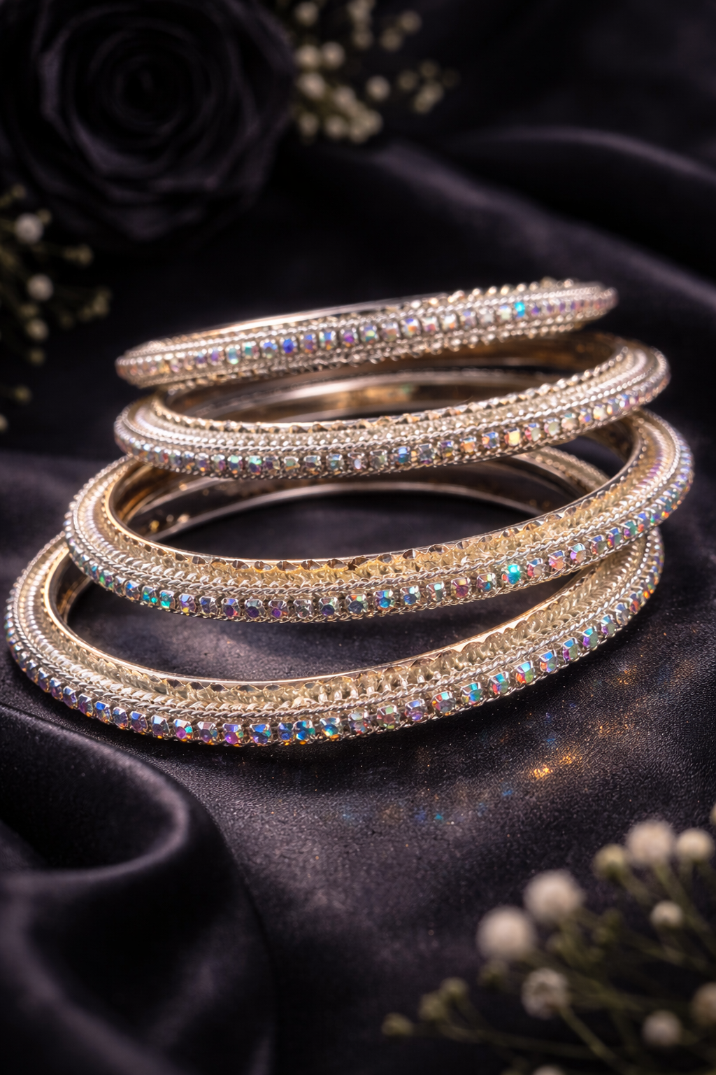 Midnight Sparkle Bangles