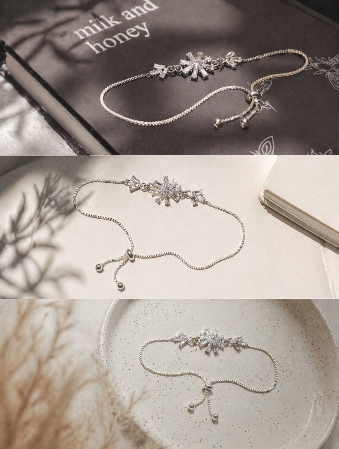 Ice Petal Bracelet