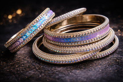 Midnight Sparkle Bangles