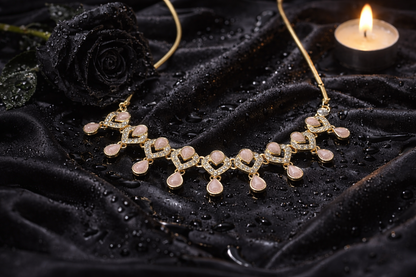 Rosé Drop Necklace