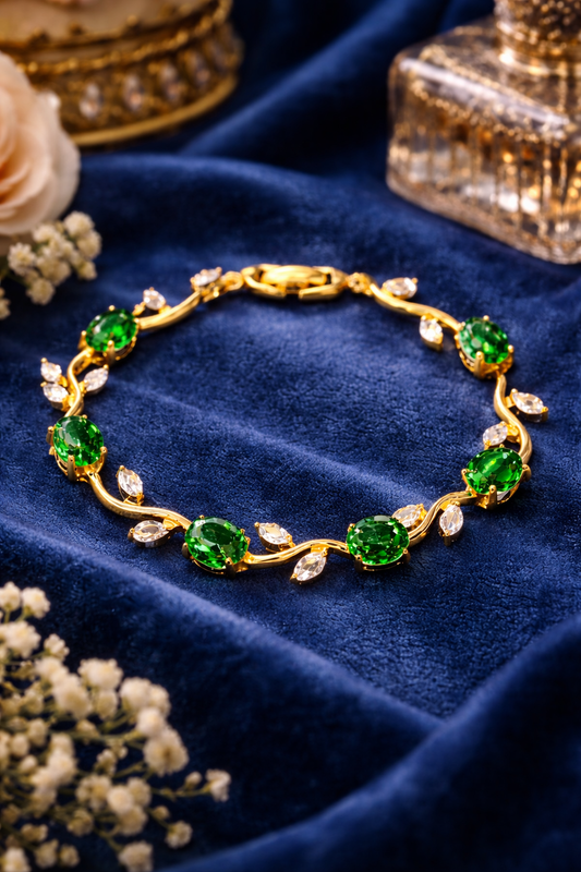 Tulip Bracelet Green